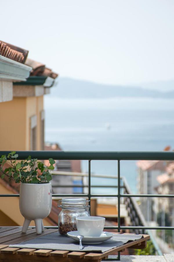 Precioso Atico Con Terraza Y Vistas A Silgar. Apartment Sanxenxo Luaran gambar